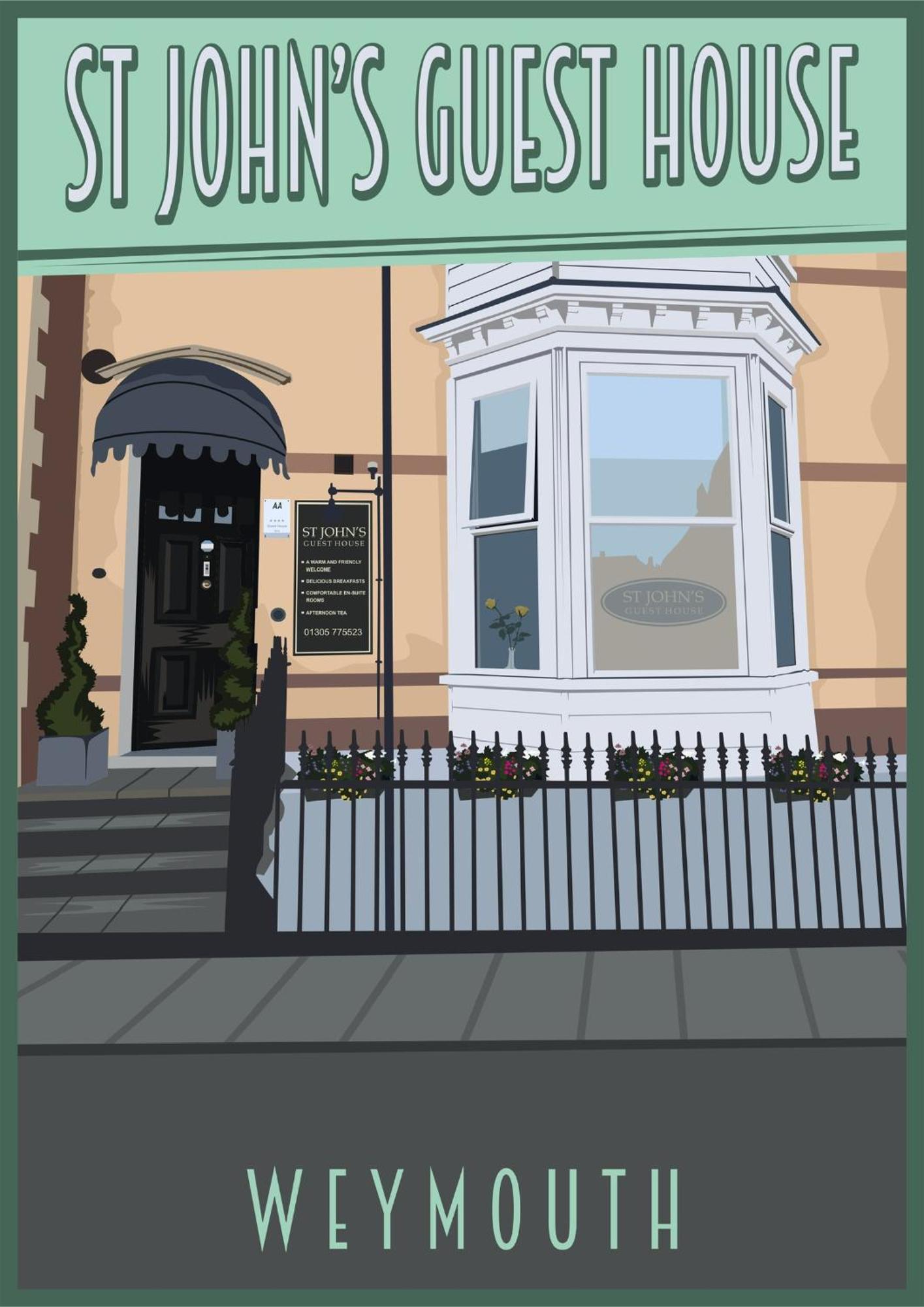St John'S Guest House ويموث المظهر الخارجي الصورة